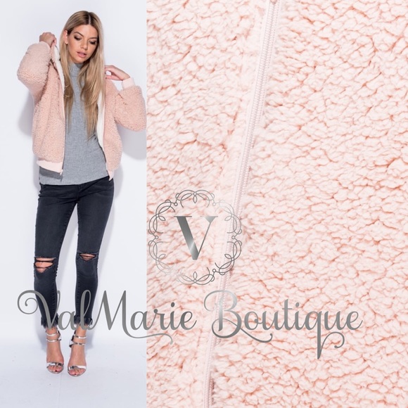 🔥FINAL PRICE🔥Wooby Blush Shearling Coat - Picture 4 of 4
