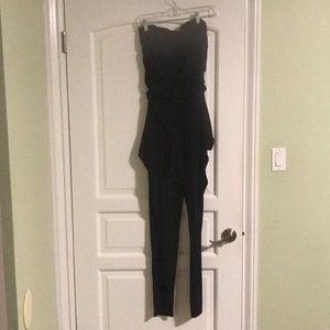 Guess all black jumpsuit