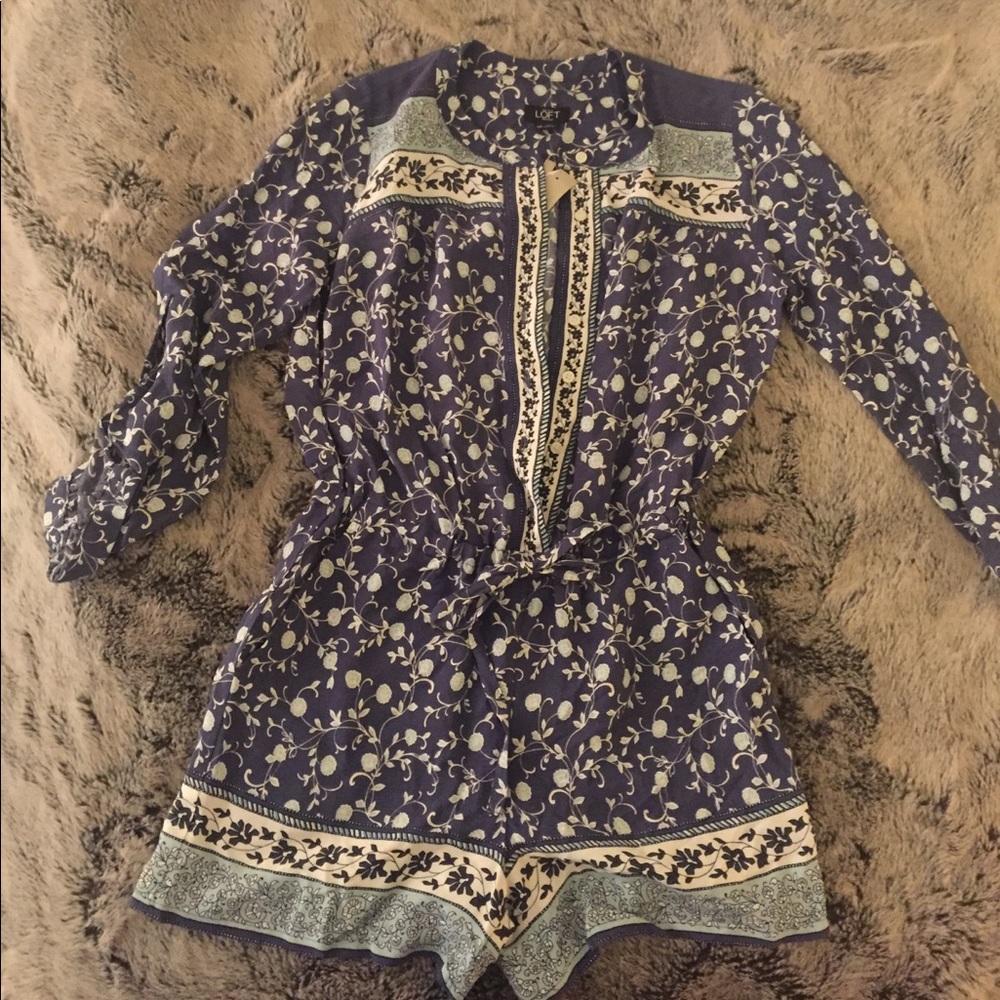 NWT Loft XS Petite Romper