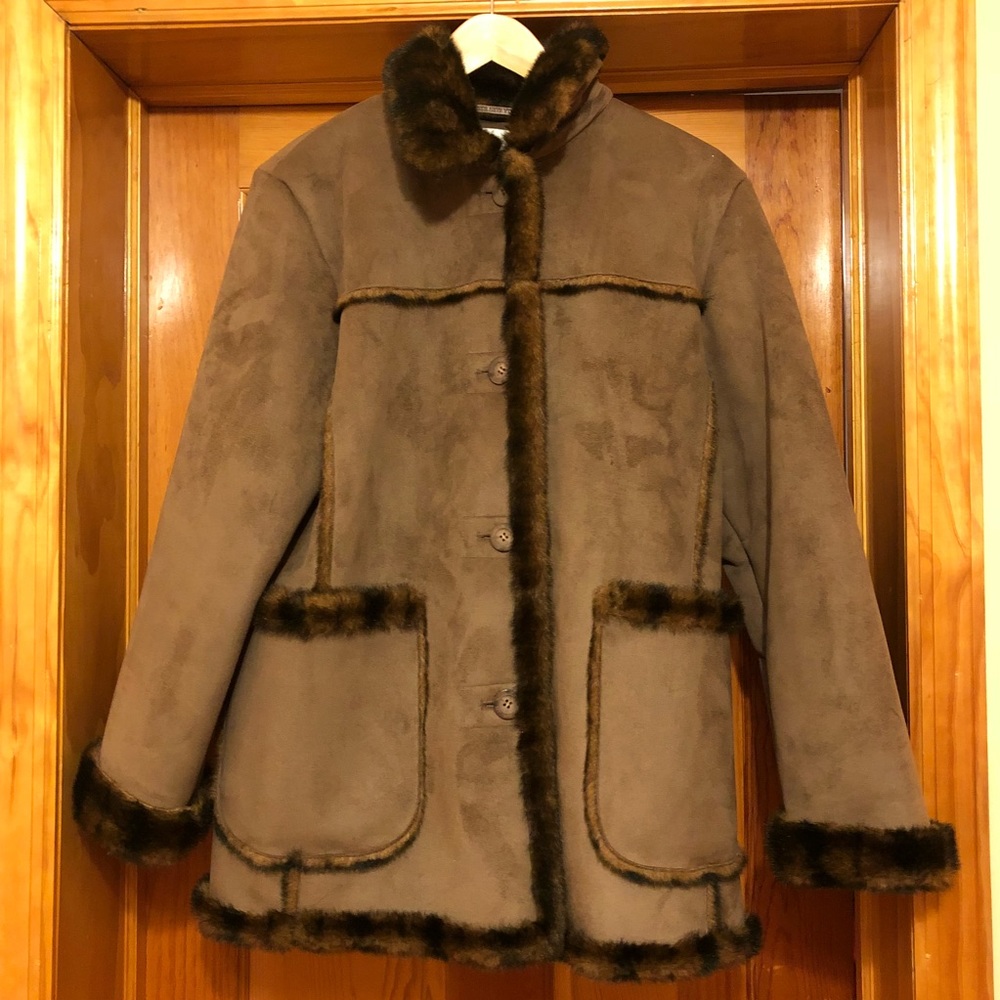 Jones New York fur jacket