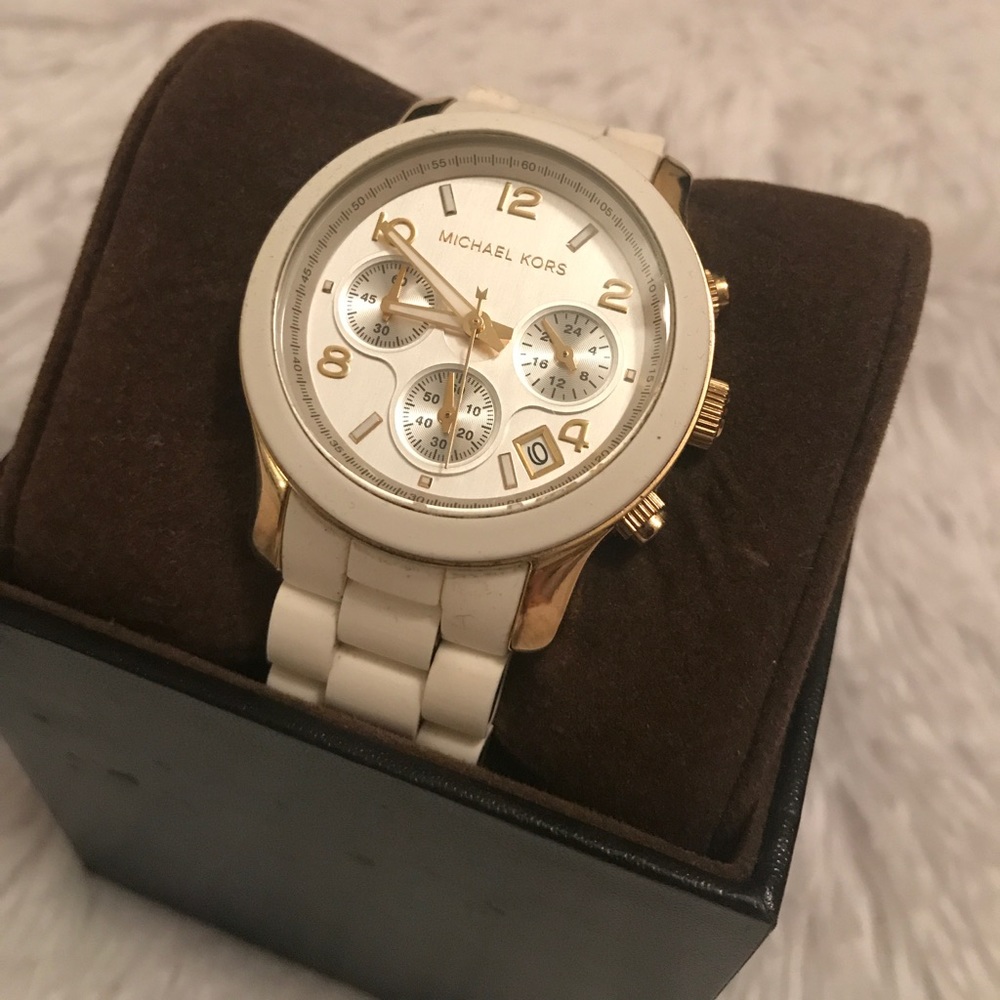 White Michael Kors Watch