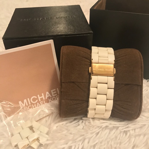 White Michael Kors Watch - Picture 2 of 4