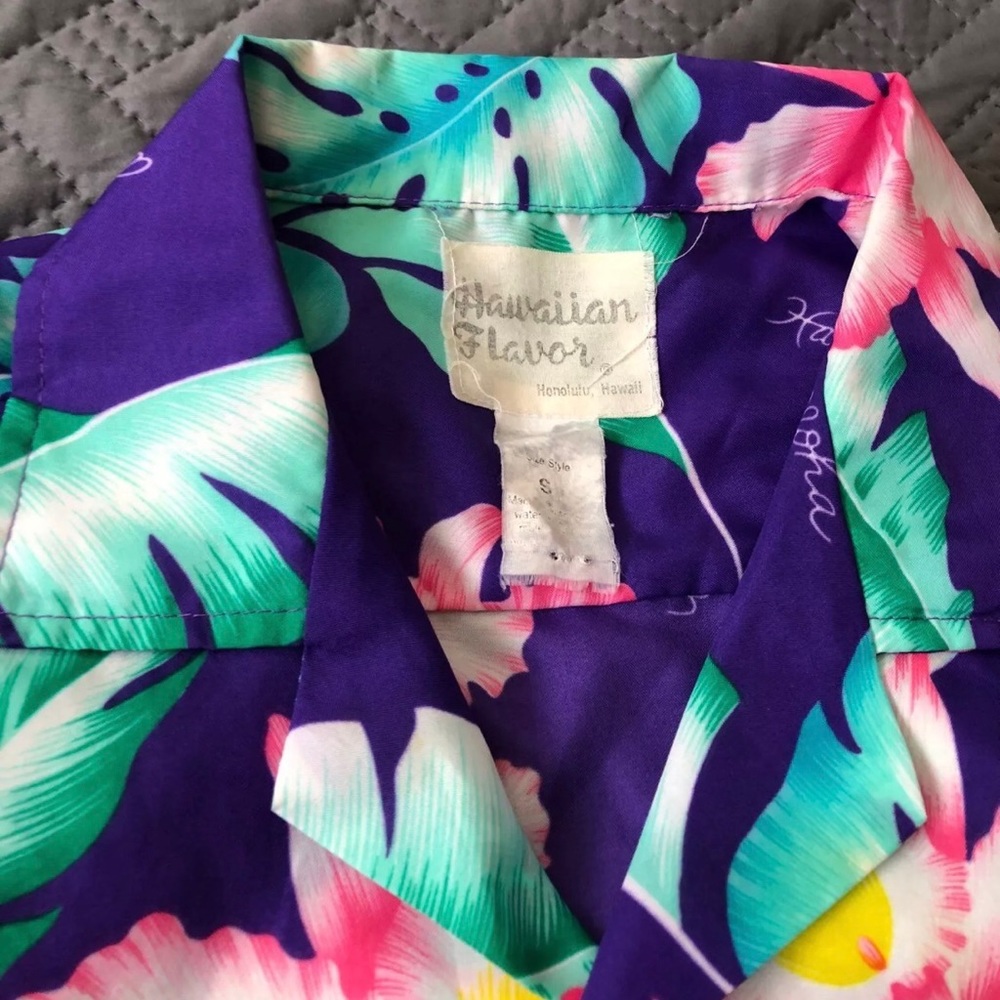 Hawaiian flavor vintage Hawaiian shirt - Picture 2 of 4