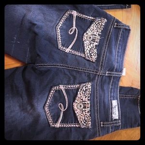 Girls Justice Premium Dark jeans