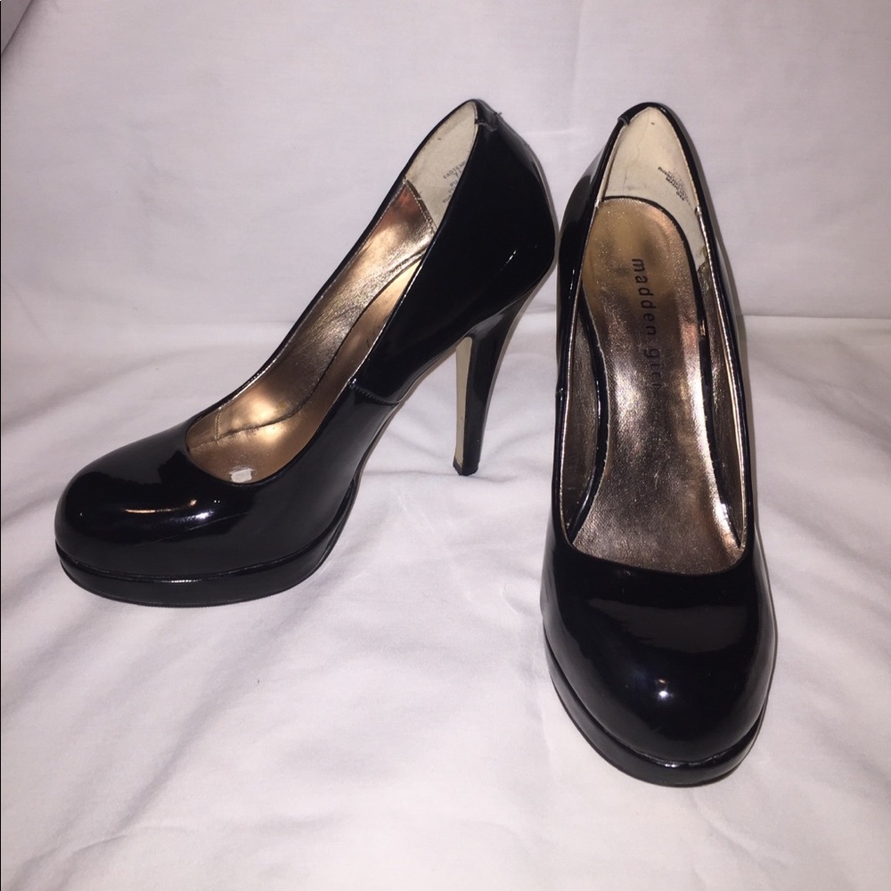Black Madden Girl Pumps