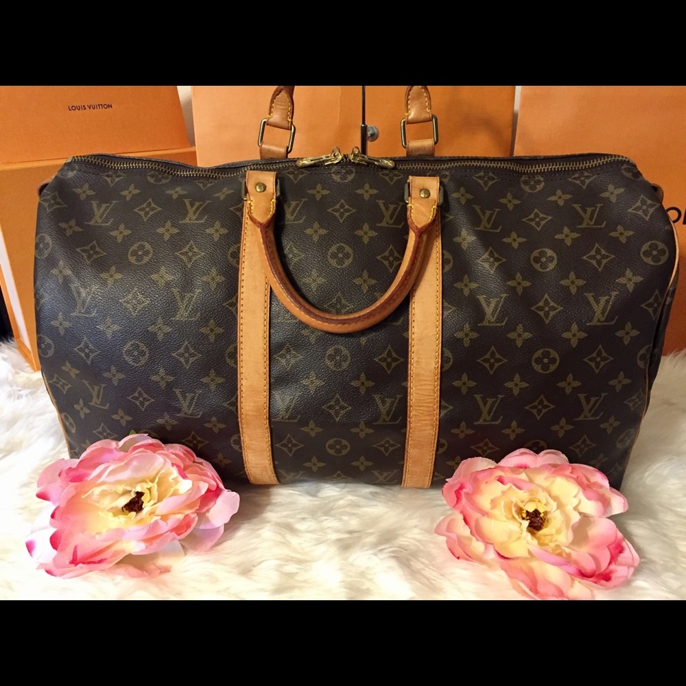 Authentic Louis Vuitton Keepall 50