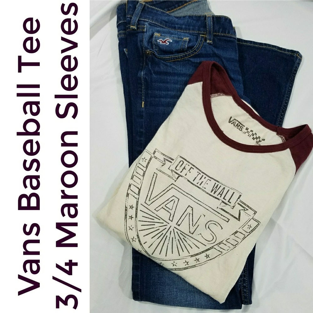 ⭕EUC Vans Baseball Tee⭕