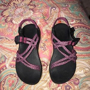 Women’s purple/pink/white Chaco