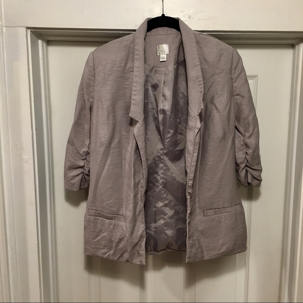 LC Lauren Conrad Gray/Taupe Blazer