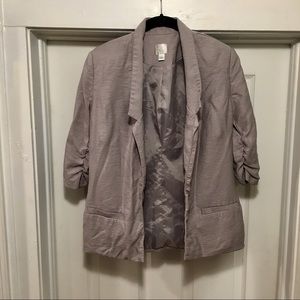 LC Lauren Conrad Gray/Taupe Blazer
