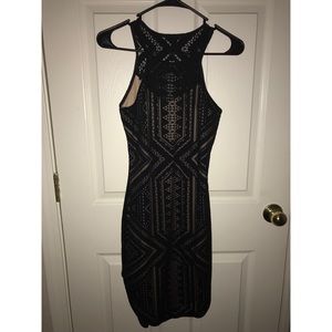 Bohemian Aztec style tight dress