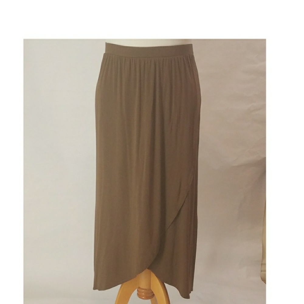 Tattoo Me Maxi Skirt Tulip Wrap Sz  2X