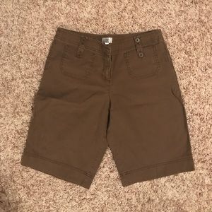 Brown Bermuda Chino Shorts