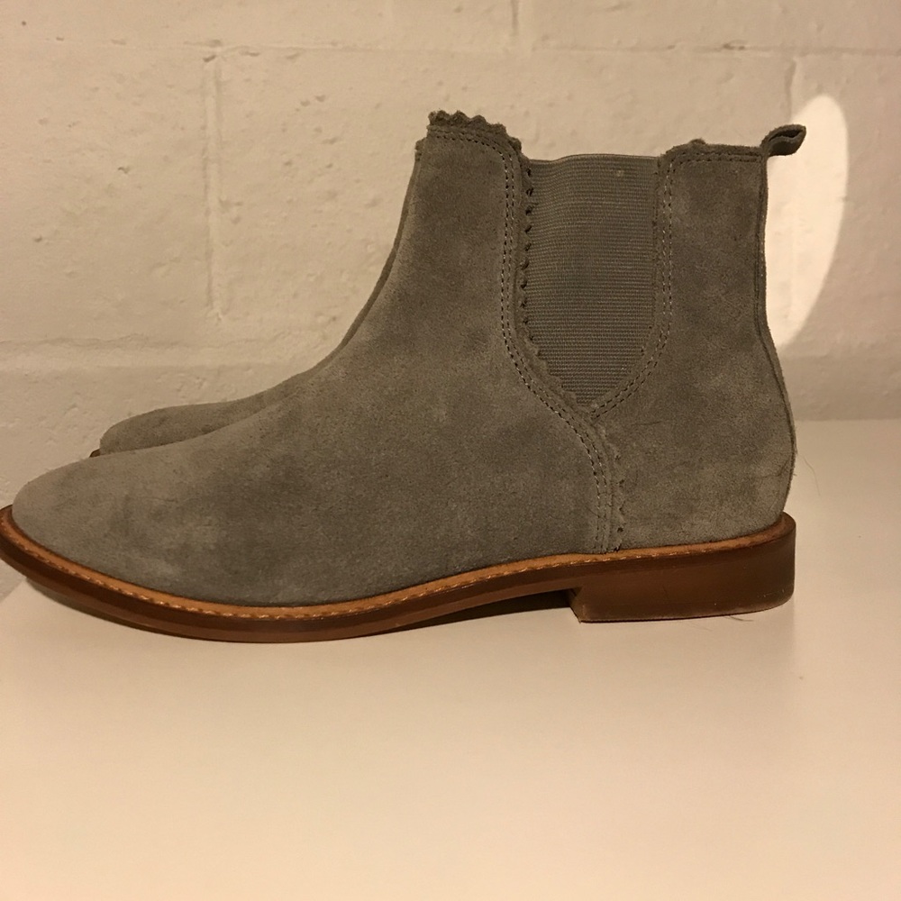 Grey booties