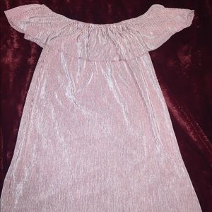 off the shoulder dress