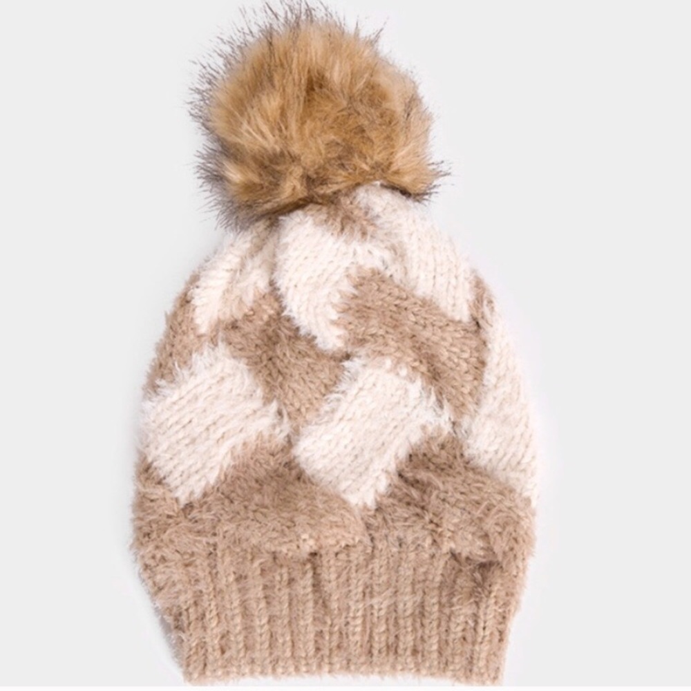 Pom Pom Beanie Hat