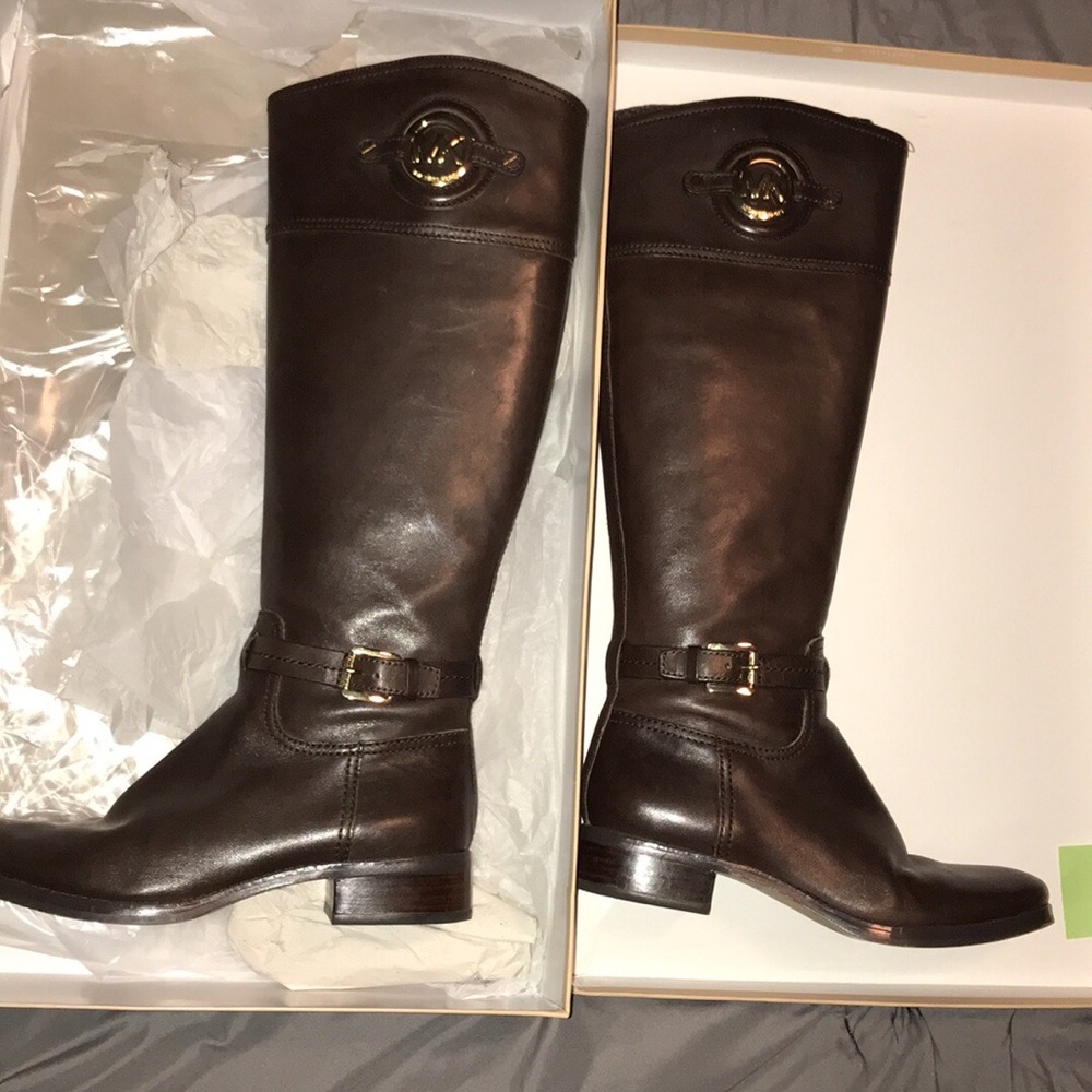Michael Kors Leather Boots SOLD