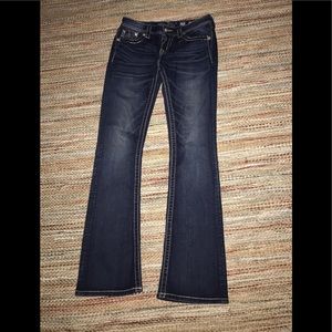 Miss Me Boot Cut 28 with 34” inseam