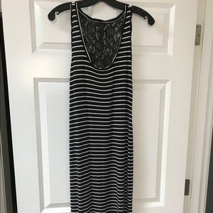 Jessica Simpson Striped Maxi Dress