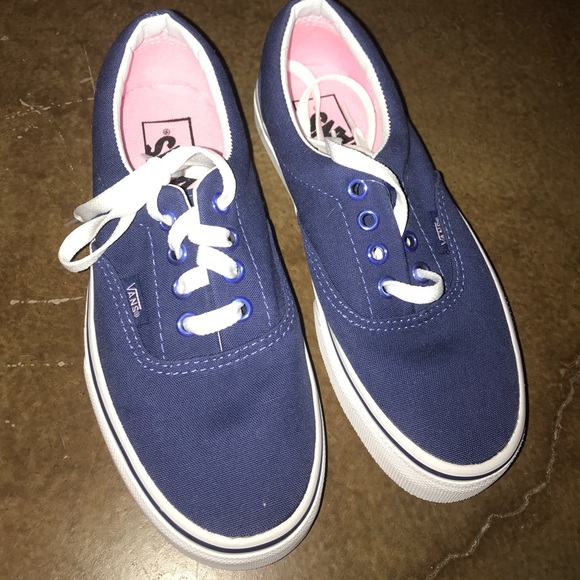 Navy Blue Vans - Picture 1 of 3