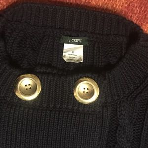 J. Crew Sweaters - J. Crew navy blue Toulouse cable knit sweater XL J. Crew Sweaters - J. Crew navy blue Toulouse cable knit sweater XL