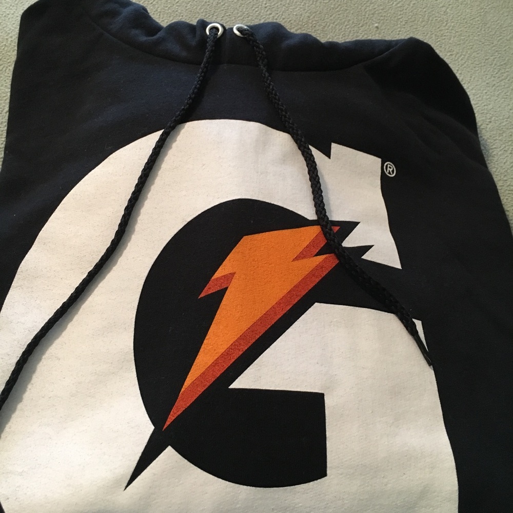 Hooded Gatorade sweat shirt