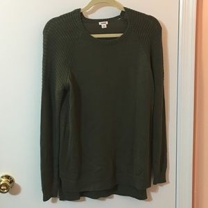 Garage Olive Green Sweater