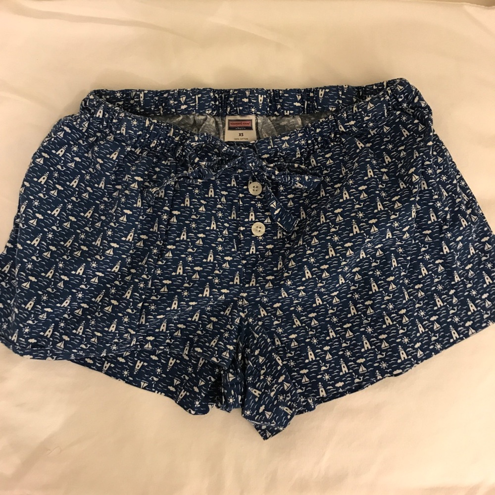 Vineyard Vines lighthouse sleep shorts
