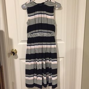 Kate spade bay stripe tie back dress