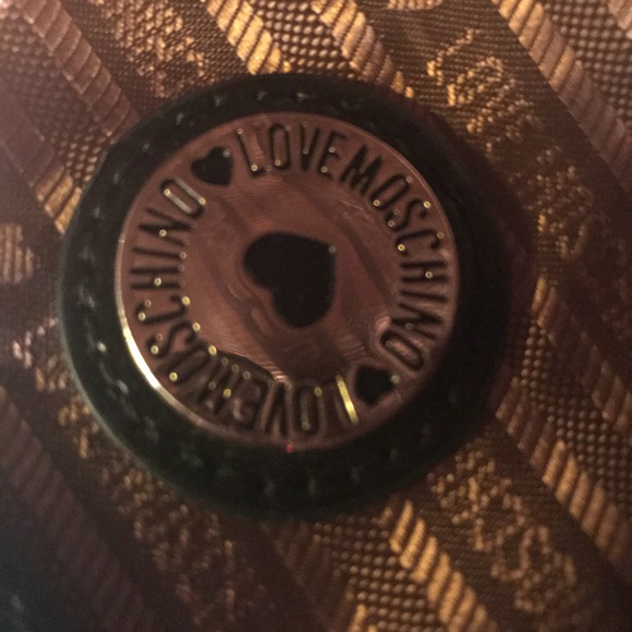 Original patent leather Moschino bag - Picture 6 of 8