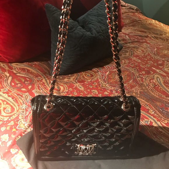 Original patent leather Moschino bag - Picture 7 of 8
