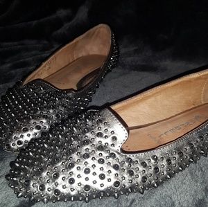 Jeffrey Campbell martini spike pewter 7.5