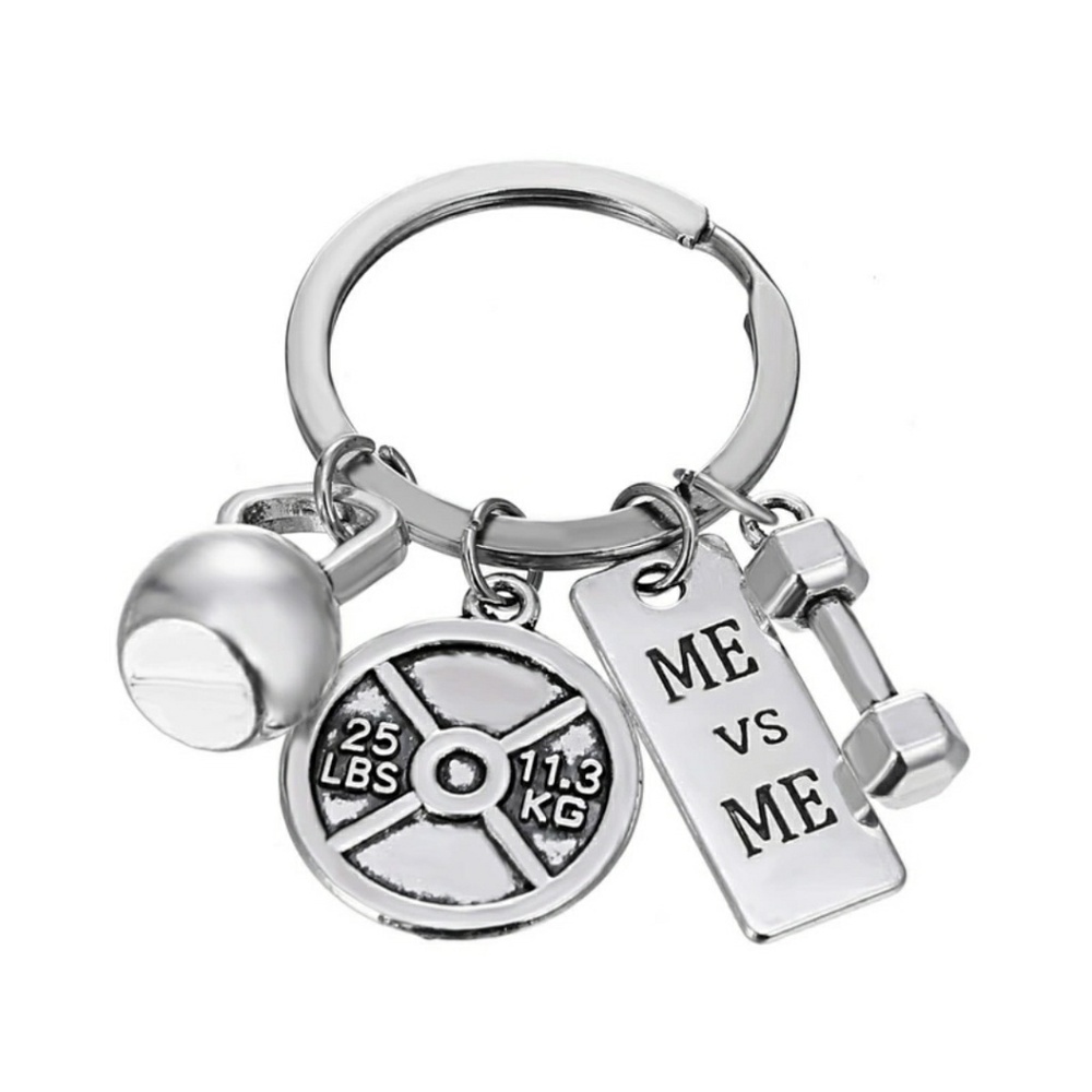 NWT Crossfit, weight training Keychain - Picture 2 of 3