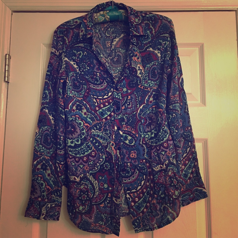 NWOT Talbots petite Button Down shirt