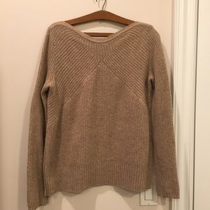 Madewell tan sweater