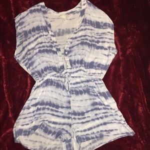 tie dye romper