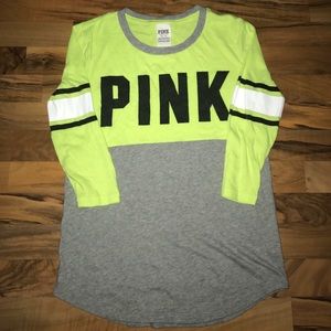 VS PINK mid sleeve shirt size XS