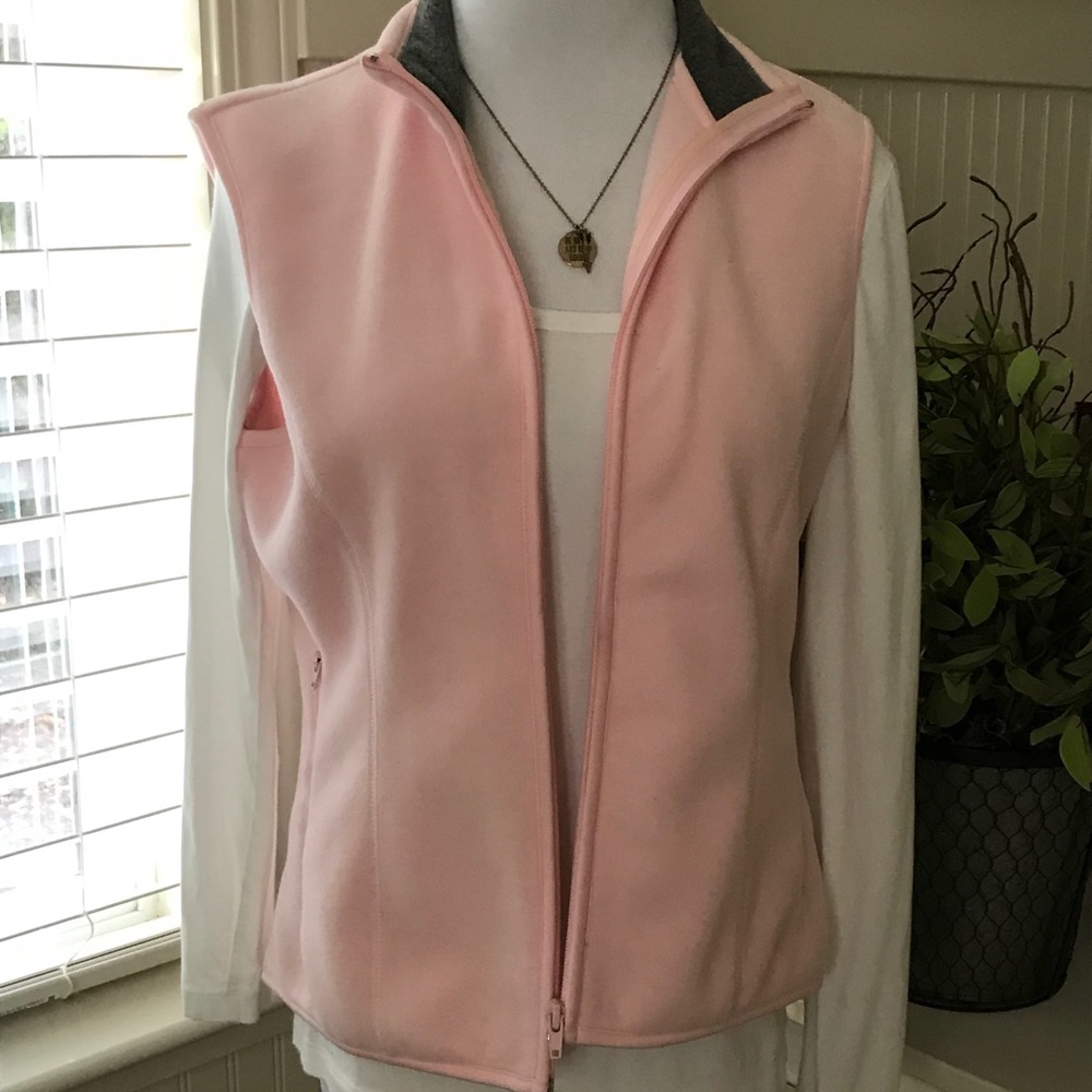 GAP Light Pink Fleece Vest