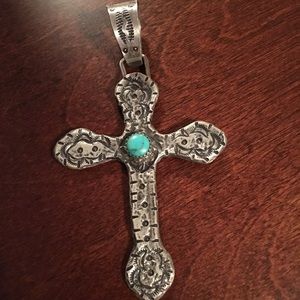 Sterling silver Cross pendent