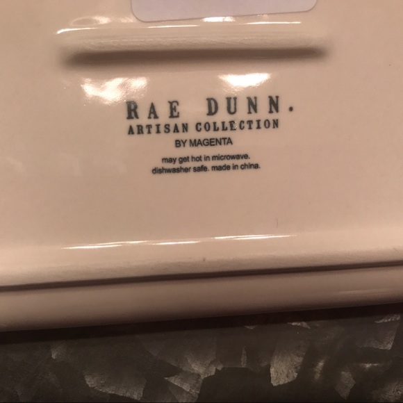 ❌SOLD ❌Rae Dunn By Magenta WOOF dog treat platter - Picture 2 of 2