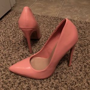 Pink heels