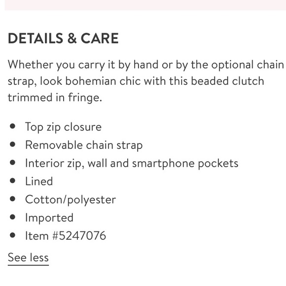 Jsuzzana Fringe Clutch - Picture 3 of 6