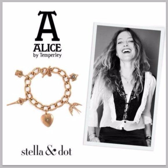 Stella & Dot Jewelry - Stella and Dot Alice charm bracelet gift idea!