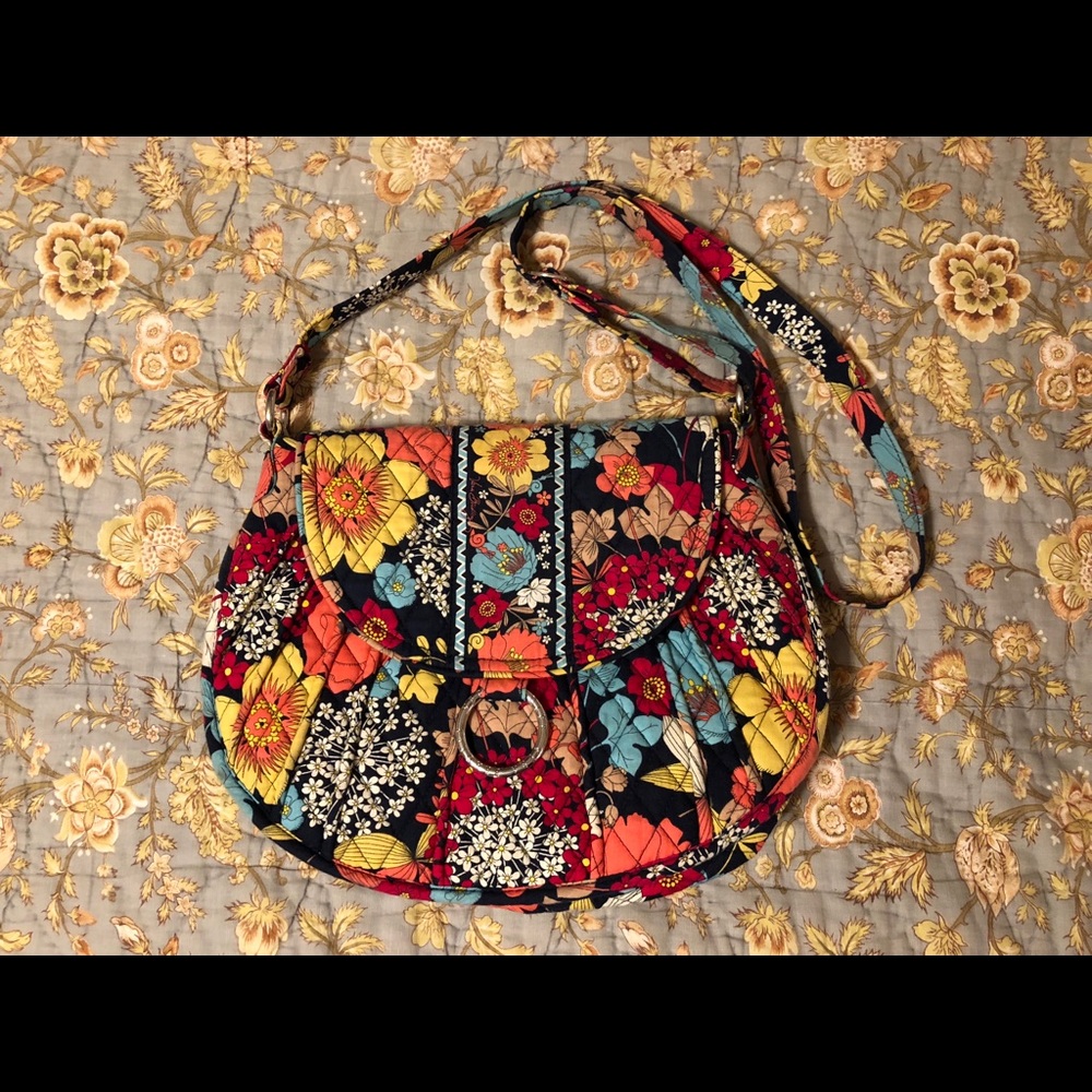 Happy snails Vera Bradley crossbody Hipster