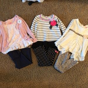 Three Two-Piece Outfits