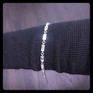 Swarovski baguette bracelet