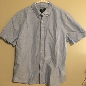 Light blue button up