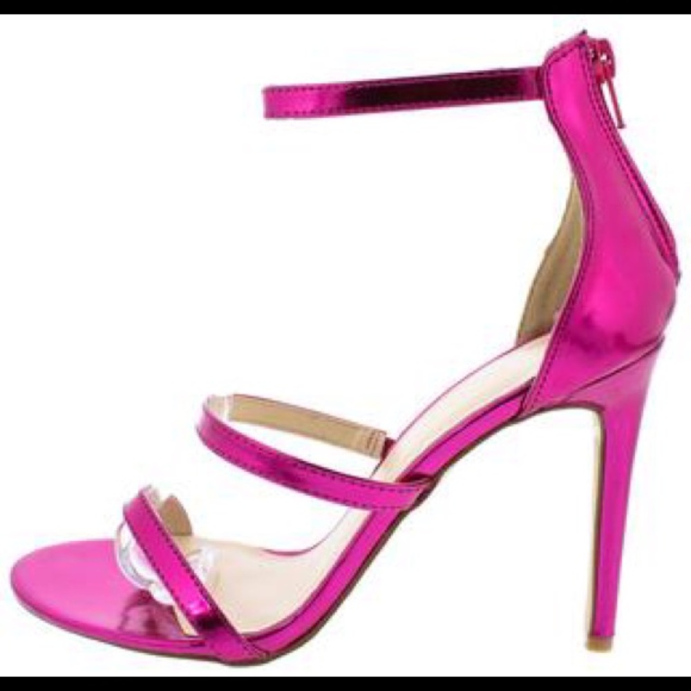 Heel Fuchsia Metallic
