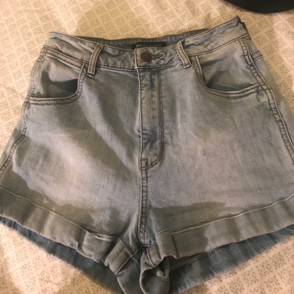 Kendall & Kylie denim shorts
