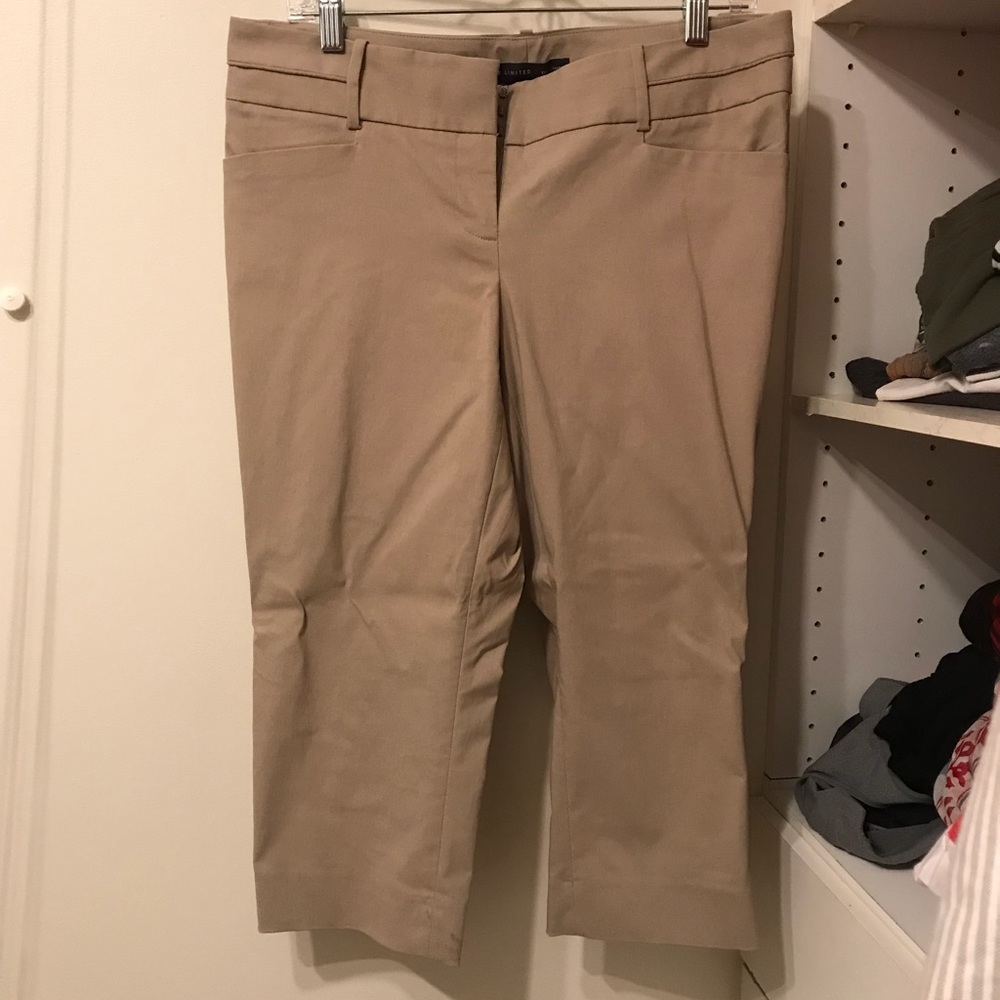 Tan Capris